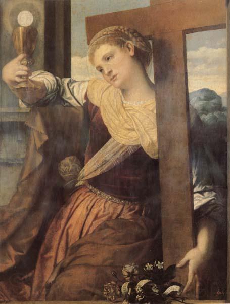 MORETTO da Brescia Allegory of Faith